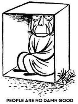 PEOPLE ARE NO DAMN GOOD - Cartoon' Premium Giclee Print - William Steig | Art.com