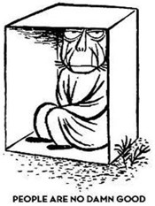 PEOPLE ARE NO DAMN GOOD - Cartoon&#39; Premium Giclee Print - William Steig |  Art.com